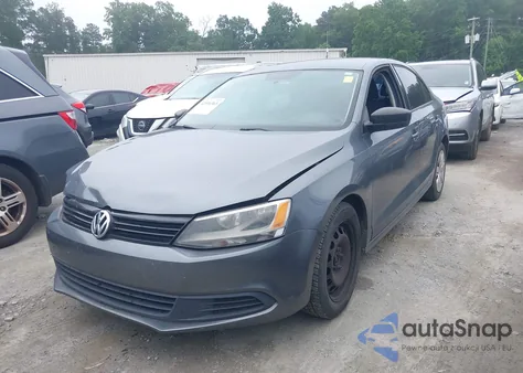 2012 Volkswagen Jetta S из США, поврежденный, VIN 3VW2K7AJ1CM335964